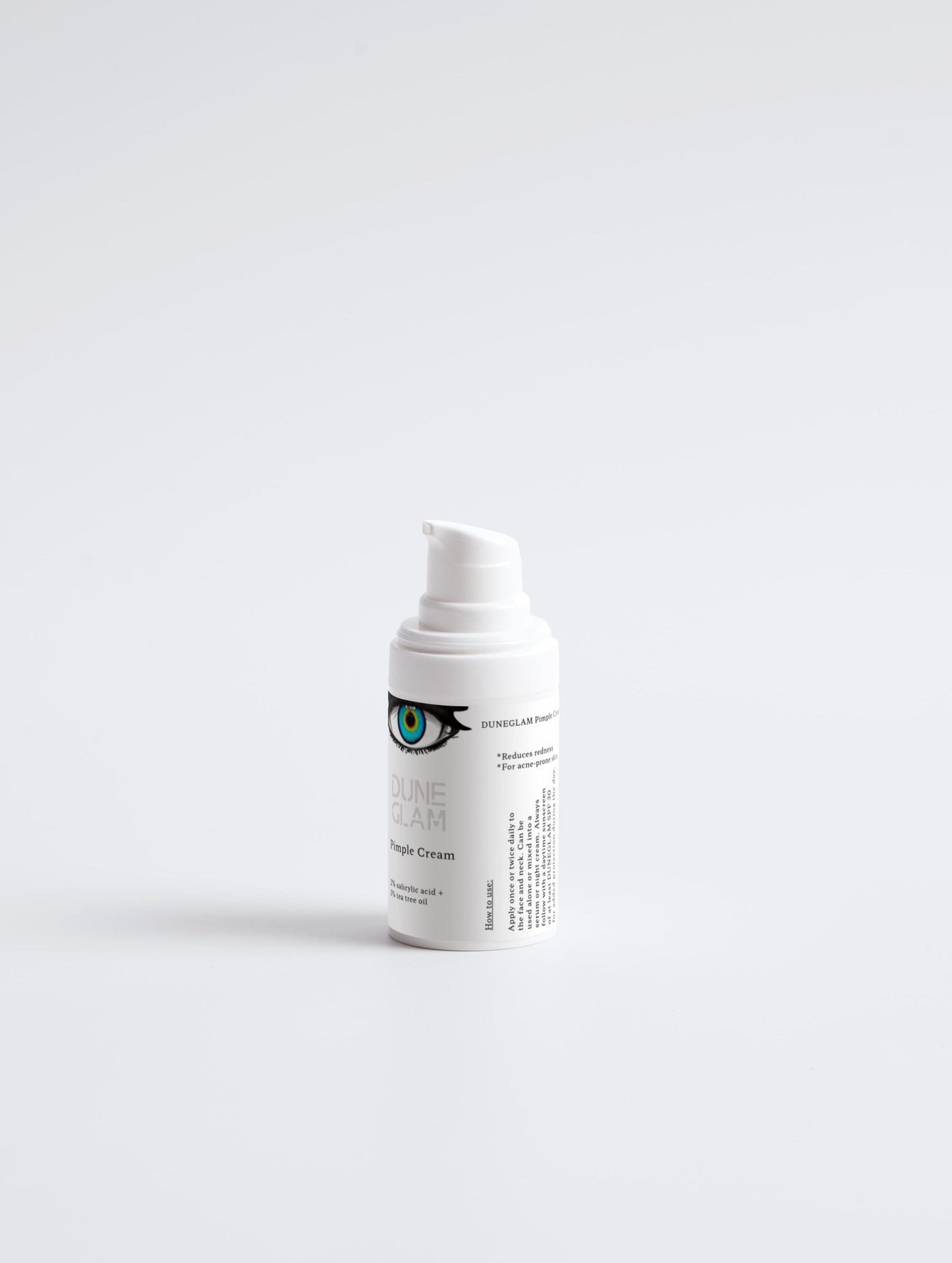 DUNEGLAM Aknecreme 15ml - gezielte Aknepflege, reduziert Rötungen mit 3% Teebaumöl