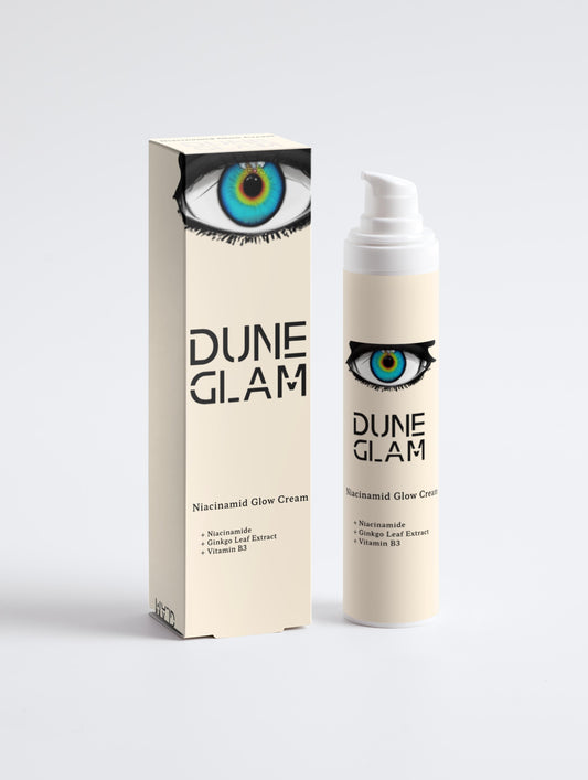 DUNEGLAM 5 % Niacinamid, feuchtigkeitsspendendes Gesichtsgel, 50 ml – für glattere, strahlendere Haut!