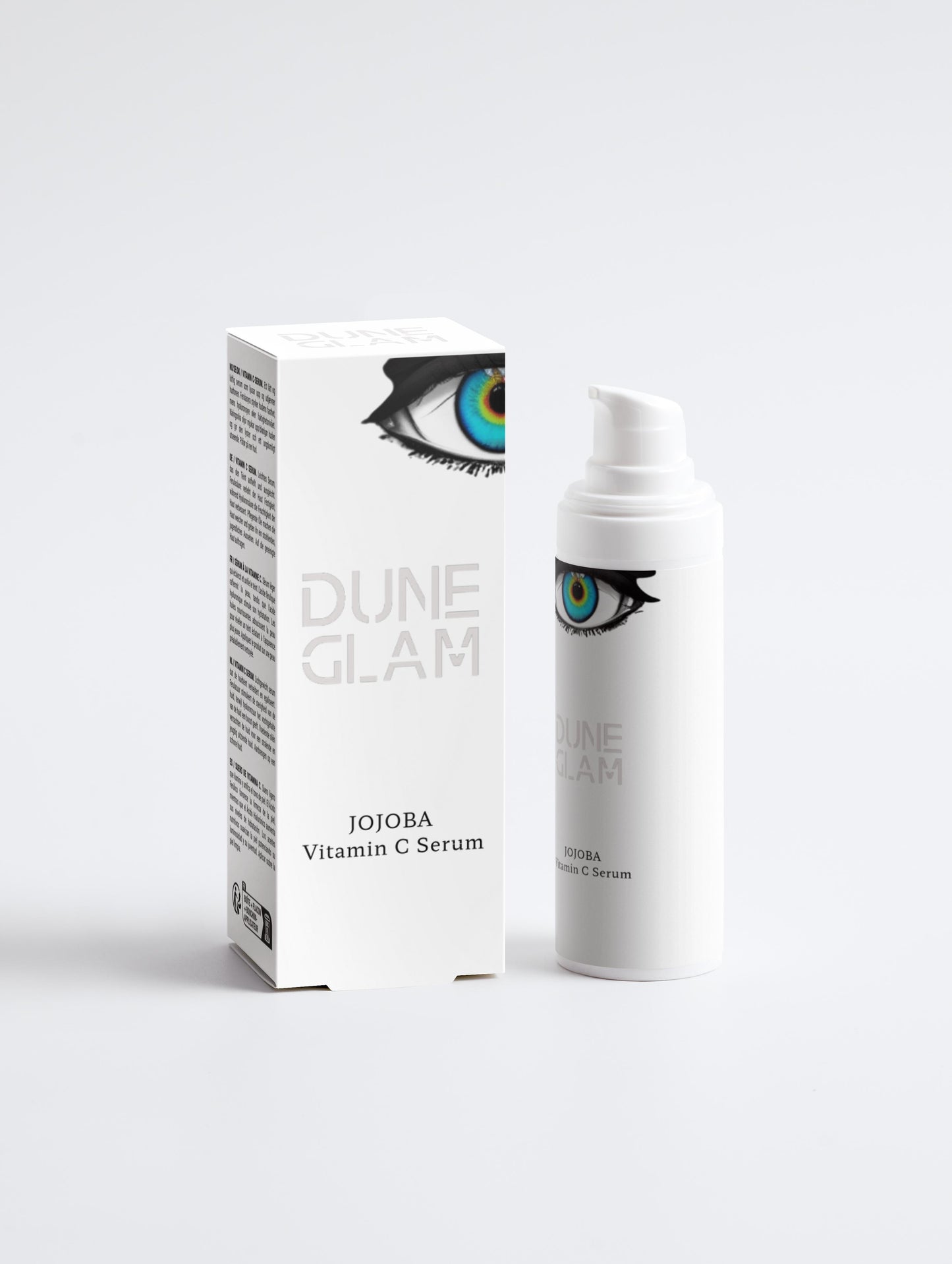 DUNEGLAM Jojoba-Vitamin-C-Serum 30 ml – 2% natürlichem Vitamin C - hochdosierte Pflege mit einem natürlichen Strahlen