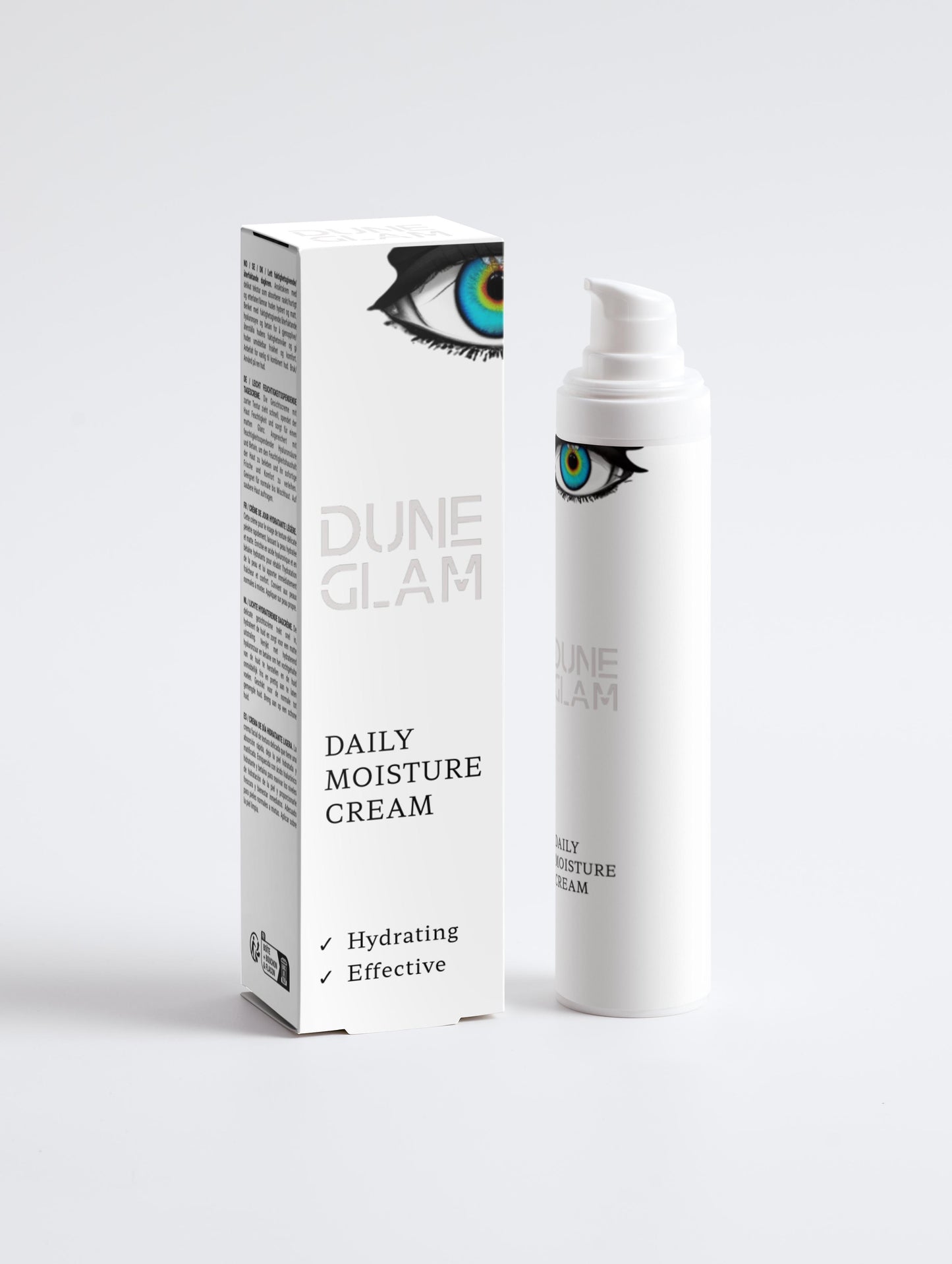 DUNEGLAM Feuchtigkeitsspendende Tagescreme 50 ml mit Aloe Vera – Für strahlende, frische Haut!
