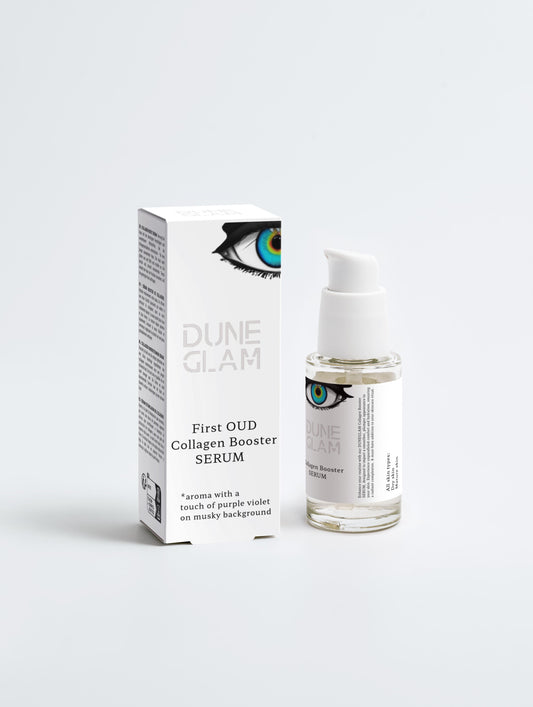 DUNEGLAM Kollagen Booster Serum 30ml – mit Hyaluronsäure für straffe Konturen, verbesserte Elastizität und intensive Feuchtigkeitsversorgung. Minimiert Linien und Fältchen für einen prallen, strahlenden Teint